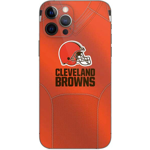 NFL Cleveland Browns Team Jersey iPhone 12 Pro Skin